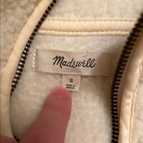 Madewell polartec Fleece Popover Jacket - Picture 2 of 8
